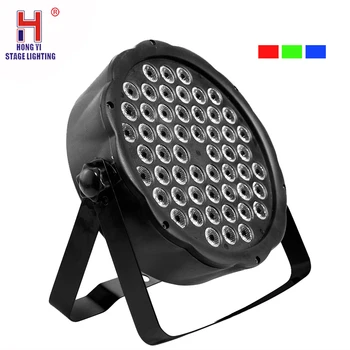 Led par 54x3w RGB With DMX512 for club disco dj Sound Activated stage light Lumiere Christmas projector dj Club flat par
Led par 54x3w RGB With DMX512 for club disco dj Sound Activated stage light Lumiere Christmas projector dj Club flat par