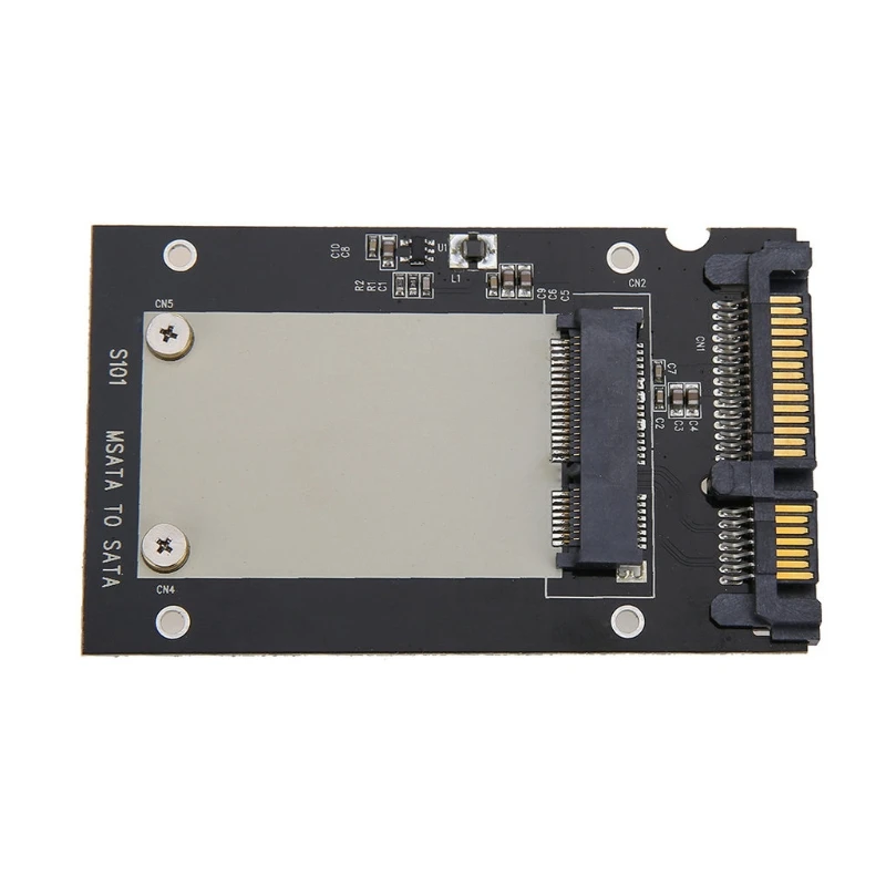 Адаптер miniSATA K1KF 2 5 дюйма SATA III на 3050 карта mSATA адаптер 3 0 конвертер 7 мм SSD с жестким