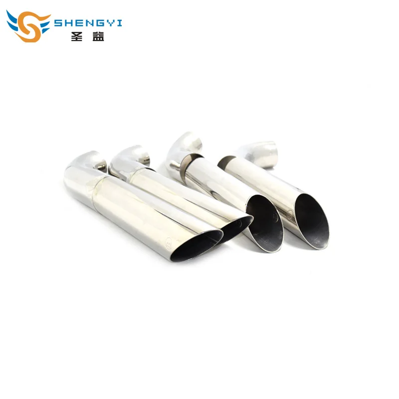 Car Rear Stainless Steel Bilateral Double Out Exhaust Muffler Tips with Brabus B logo fit for Benz G Class G500,G550
Car Rear Stainless Steel Bilateral Double Out Exhaust Muffler Tips with Brabus B logo fit for Benz G Class G500,G550