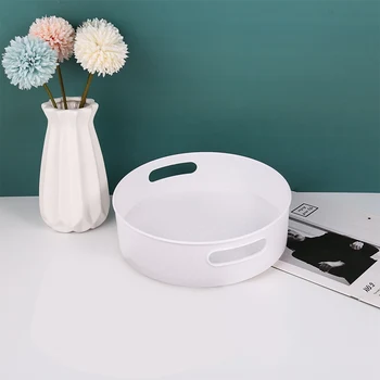 Multifunctional Non-Slip Rotating Storage Tray ABS Cosmetic Storage Holder Kitchen Storage Tray Desktop Fruit Dish
Multifunctional Non-Slip Rotating Storage Tray ABS Cosmetic Storage Holder Kitchen Storage Tray Desktop Fruit Dish