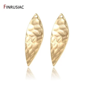 Copper Plated 14k Gold Frosted Smooth Leaves Jewelry Accessories For Jewelry Making Handmade DIY Charms Findings Components
Copper Plated 14k Gold Frosted Smooth Leaves Jewelry Accessories For Jewelry Making Handmade DIY Charms Findings Components