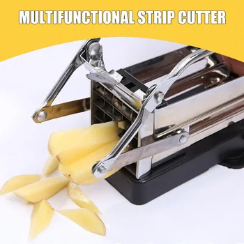 French Fry Cutter Stainless Iron Potato Chippers for Carrots Veggie Sticks Non-Slip Suction Pad C44
French Fry Cutter Stainless Iron Potato Chippers for Carrots Veggie Sticks Non-Slip Suction Pad C44