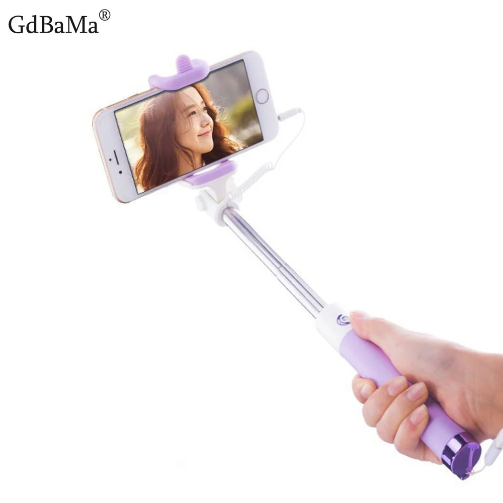 Universal Wired Mini Selfie Stick With Button GdBaMa tripod for phone Monopod For iPhone 11 Android Samsung Huawei Xiaomi Sticks
Universal Wired Mini Selfie Stick With Button GdBaMa tripod for phone Monopod For iPhone 11 Android Samsung Huawei Xiaomi Sticks