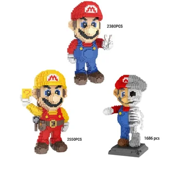 Plastic Micro Blocks Fun Victory Mario Model Anime Auction Figure Cartoon brinquedos for Children Toys Christmas Kids Gifts 7821
Plastic Micro Blocks Fun Victory Mario Model Anime Auction Figure Cartoon brinquedos for Children Toys Christmas Kids Gifts 7821
