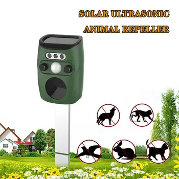Garden Solar Powered Ultrasonic Outdoor Animal Repeller Animal Repeller Solar Ultrasonic LED Flash Cat Repeller Dog Repeller
Garden Solar Powered Ultrasonic Outdoor Animal Repeller Animal Repeller Solar Ultrasonic LED Flash Cat Repeller Dog Repeller