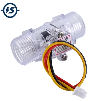 G1/2 Clear Water Flow Hall Sensor Switch Transparent Flowmeter Hall Sensor Counter 1.75MPa 30L/min DN15 DC 5V 12V 1/2inch
G1/2 Clear Water Flow Hall Sensor Switch Transparent Flowmeter Hall Sensor Counter 1.75MPa 30L/min DN15 DC 5V 12V 1/2inch