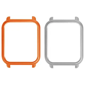 2pcs Smart Watch Protecter Case Slim Frame PC Case Cover Protect Shell for Huami Amazfit Bip - Orange & Silver
2pcs Smart Watch Protecter Case Slim Frame PC Case Cover Protect Shell for Huami Amazfit Bip - Orange & Silver