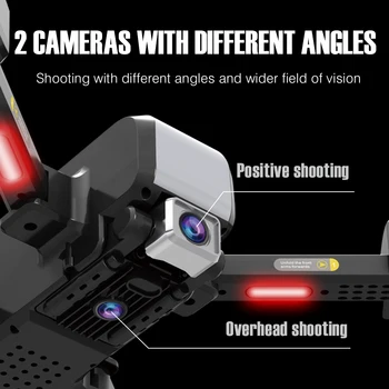 2020 New RC Drone 4K HD Dual Camera Professional Quadcopter Gravity Sensing RC Helicopter Foldable FPV Photo Filter Toys Gift
2020 New RC Drone 4K HD Dual Camera Professional Quadcopter Gravity Sensing RC Helicopter Foldable FPV Photo Filter Toys Gift