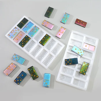 2Pcs Runes Resin Molds Domino Divination Epoxy Resin Molds Silicone Domino Game Molds diy Silicone Mold Art Craft Tools
2Pcs Runes Resin Molds Domino Divination Epoxy Resin Molds Silicone Domino Game Molds diy Silicone Mold Art Craft Tools