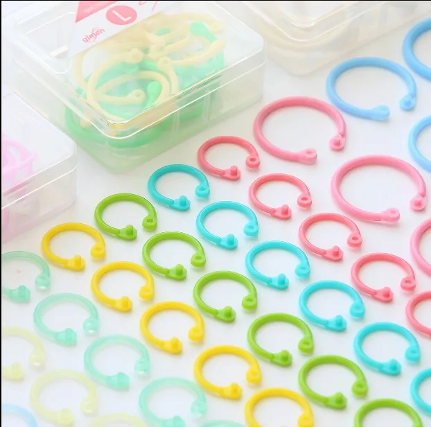 1set Transparent Color Plastic Circle Ring Clips Book Binder Rings for Scrapbooking Creative DIY Albums Office Binding Rings
1set Transparent Color Plastic Circle Ring Clips Book Binder Rings for Scrapbooking Creative DIY Albums Office Binding Rings