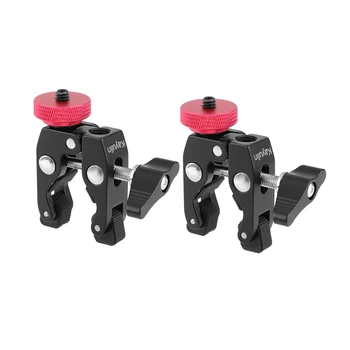 Kayulin Super Clamp Crab Pliers Clip with 1/4 inch to 1/4 inch Screw Adapter (Black T-handle) 2 Piece
Kayulin Super Clamp Crab Pliers Clip with 1/4 inch to 1/4 inch Screw Adapter (Black T-handle) 2 Piece