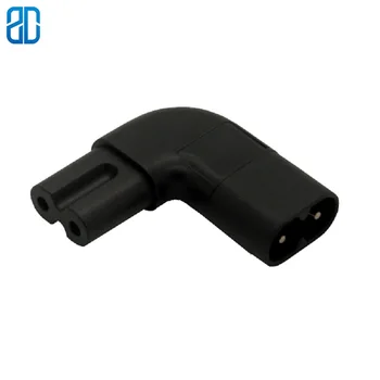C7-C8 IEC320 C7 to C8 Right Angle AC Adapter 90 Degree Vertical Left Right Angle Power Adapter, Figure 8 AC Converter
C7-C8 IEC320 C7 to C8 Right Angle AC Adapter 90 Degree Vertical Left Right Angle Power Adapter, Figure 8 AC Converter