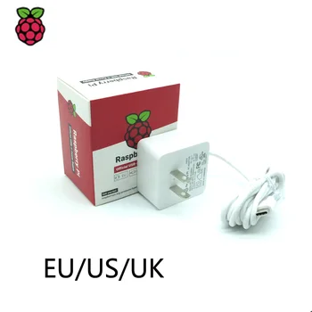Original Raspberry Pi 4 Official USB-C Power Supply 5.1V 3A White Power Charger Power Adapter for Raspberry Pi 4 Model B
Original Raspberry Pi 4 Official USB-C Power Supply 5.1V 3A White Power Charger Power Adapter for Raspberry Pi 4 Model B