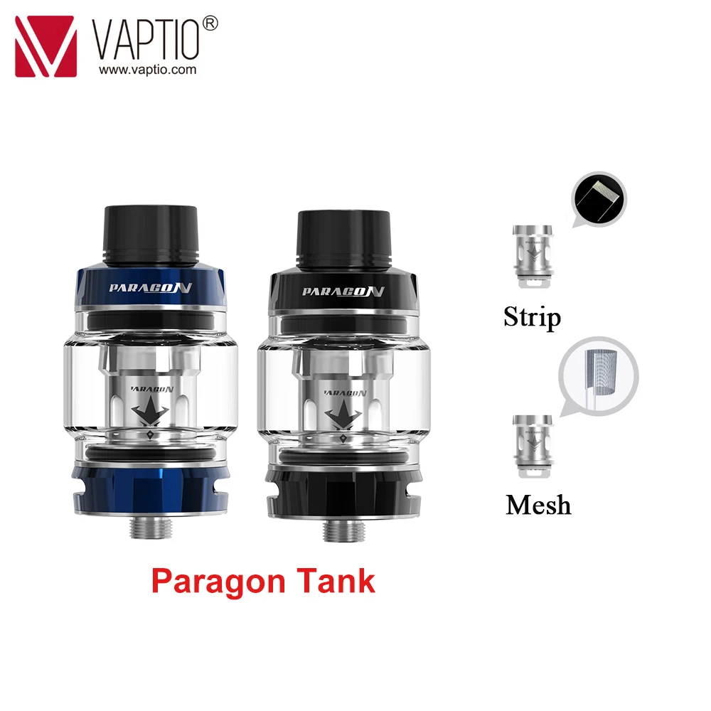 Электронная сигарета 5 мл/8 мл атомайзер Vaptio Paragon/Apolo вейп бак испаритель 510 резьба