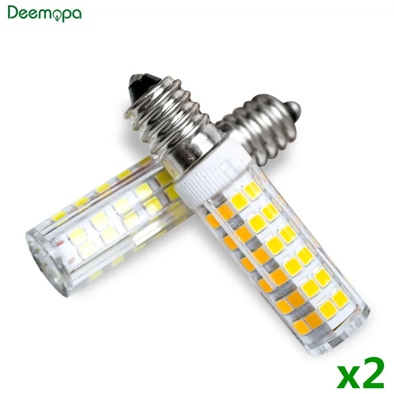 2 шт./лот E14 Светодиодная лампа 3 Вт 5 7 220 в 240 В светодиодная кукурузная 33 51 75 SMD2835 360