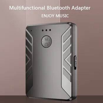 Bluetooth 5.0 Audio Transmitter Receiver For TV PC Connect 2 Headphones 3.5mm Stereo Wireless Adapter With MIC
Bluetooth 5.0 Audio Transmitter Receiver For TV PC Connect 2 Headphones 3.5mm Stereo Wireless Adapter With MIC
