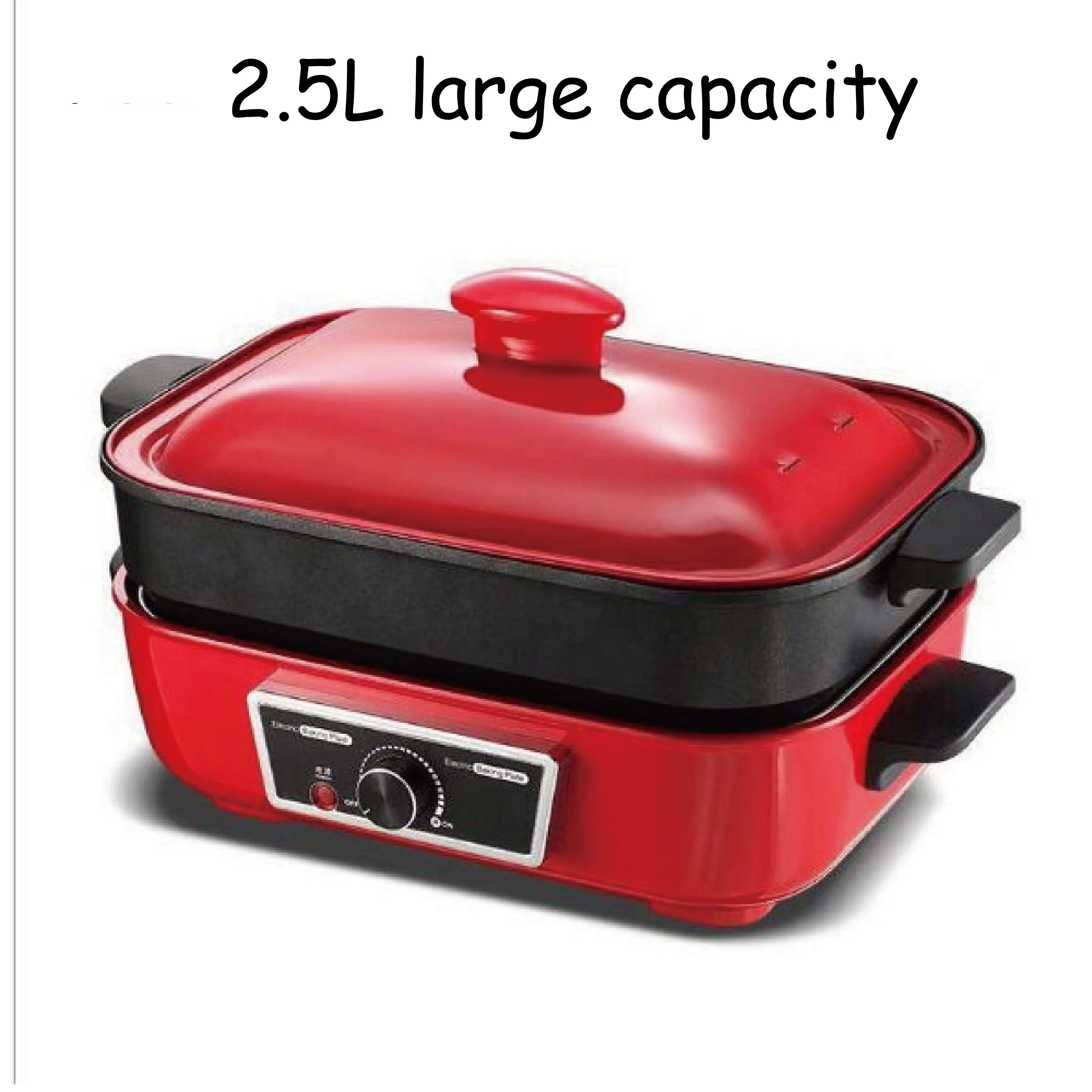 220v multi-function cooking pot electric grill boiler household net red cooking and frying electric hot pot
220v multi-function cooking pot electric grill boiler household net red cooking and frying electric hot pot