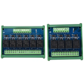 2x 4/6 Channel Relay Module High Level Triggering Optocoupler Isolation 5V Relay Module PLC Signal Amplifier Board
2x 4/6 Channel Relay Module High Level Triggering Optocoupler Isolation 5V Relay Module PLC Signal Amplifier Board