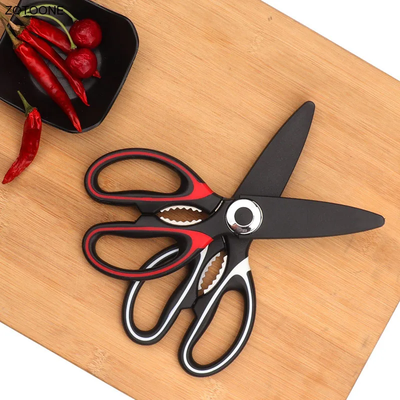 Household Sewing Scissors Stainless Steel Kitchen Scissors Shears Tool for Meat Vegetables Herbs DIY Multi Purpose Scissor Tools
Household Sewing Scissors Stainless Steel Kitchen Scissors Shears Tool for Meat Vegetables Herbs DIY Multi Purpose Scissor Tools