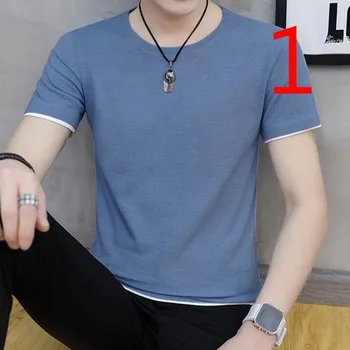 2019 summer new men's short-sleeved t-shirt Korean men's t-shirt trend half sleeve
2019 summer new men's short-sleeved t-shirt Korean men's t-shirt trend half sleeve