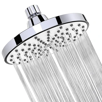 Shower Head 6 Inch Anti-Leak Anti-Clog Fixed Rain Showerhead Rainfall Spray Relaxation and Spa for High Water Pressure and Flow
Shower Head 6 Inch Anti-Leak Anti-Clog Fixed Rain Showerhead Rainfall Spray Relaxation and Spa for High Water Pressure and Flow