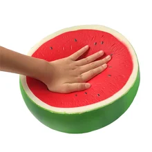 

Giant Watermelon Slow Rising Scented Antistress Jumbo Squishy Squeeze Mochi Super Huge Stress Relief Squish Squishies Fidget Toy