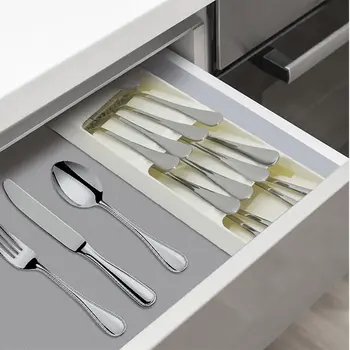 1pcs Kitchen Drawer Organizer Tray For Cutlery Silverware Divider Organizer Kitchen Utensils Tray Insert Cutlery Spoon Utensil 
1pcs Kitchen Drawer Organizer Tray For Cutlery Silverware Divider Organizer Kitchen Utensils Tray Insert Cutlery Spoon Utensil
