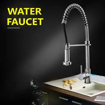 Kitchen Chrome Brass 360Rotation Pull Out Down Spray Basin Faucet Single Handle Spout Mixer Tap Deck Mounted Hot and Cold Vessel
Kitchen Chrome Brass 360Rotation Pull Out Down Spray Basin Faucet Single Handle Spout Mixer Tap Deck Mounted Hot and Cold Vessel