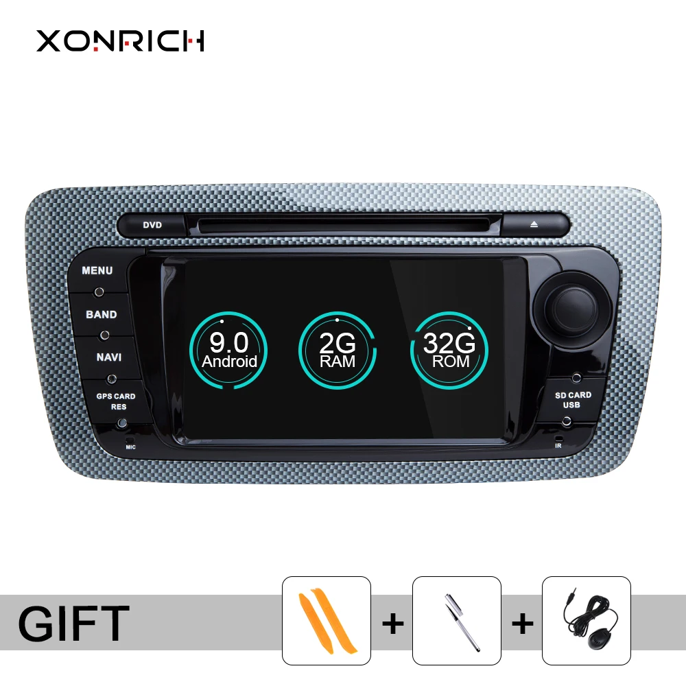 2Din Android 9.0 Car Radio DVD Player For Seat Ibiza 6J MK4 SportCoupe Ecomotive Cupra 2009-2013 Multimedia GPS Navigation Audio
2Din Android 9.0 Car Radio DVD Player For Seat Ibiza 6J MK4 SportCoupe Ecomotive Cupra 2009-2013 Multimedia GPS Navigation Audio