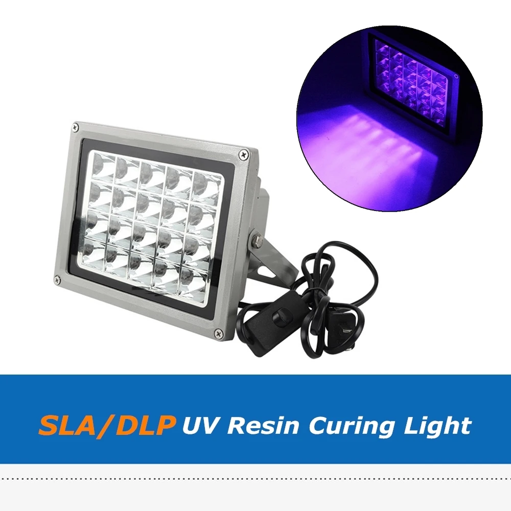1pc 200W 560nm LED UV Resin Curing Light Lamp for Resin Solidify Photosensitive SLA DLP 3D Printer Parts
1pc 200W 560nm LED UV Resin Curing Light Lamp for Resin Solidify Photosensitive SLA DLP 3D Printer Parts