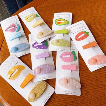 3 Pcs Korean Spring and Summer New Sweet Girl Children Hairpins Fashion Simple Colorful Peas Fruit BB Clip Hair Accessories
3 Pcs Korean Spring and Summer New Sweet Girl Children Hairpins Fashion Simple Colorful Peas Fruit BB Clip Hair Accessories