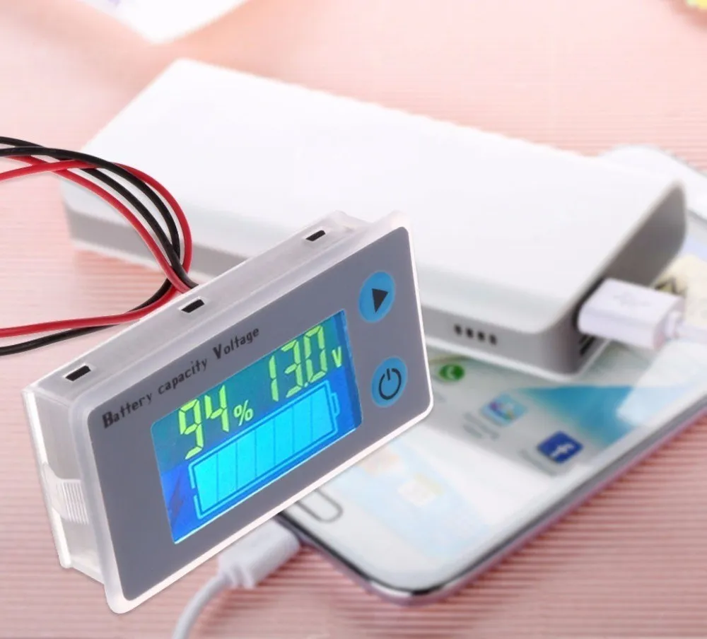 10-100V Universal Battery Capacity Voltmeter Tester LCD Car Lead-acid Indicator Digital Voltmeter Voltage Tester Monitor JS-C33
10-100V Universal Battery Capacity Voltmeter Tester LCD Car Lead-acid Indicator Digital Voltmeter Voltage Tester Monitor JS-C33