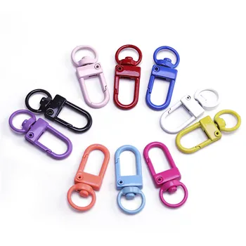 10pcs Color Spray Paint Baking Keychain Key Ring Spring Buckle 8 Word Buckle Shrimp Buckle Bag Buckle Jewelry Accessories
10pcs Color Spray Paint Baking Keychain Key Ring Spring Buckle 8 Word Buckle Shrimp Buckle Bag Buckle Jewelry Accessories