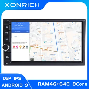 IPS DSP 4G RAM 64G 7Inch 2 Din Android 9.0 AutoRadio Qcta Core Universal Multimedia Car NO DVD player GPS Stereo Audio Head unit
IPS DSP 4G RAM 64G 7Inch 2 Din Android 9.0 AutoRadio Qcta Core Universal Multimedia Car NO DVD player GPS Stereo Audio Head unit
