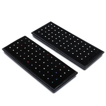 60pcs Rhinestone Crystal Stainless Steel Nose Jewelry Straight Stud Piercing Fashion Nose Ring Body Piercing Jewelry Punk Style
60pcs Rhinestone Crystal Stainless Steel Nose Jewelry Straight Stud Piercing Fashion Nose Ring Body Piercing Jewelry Punk Style