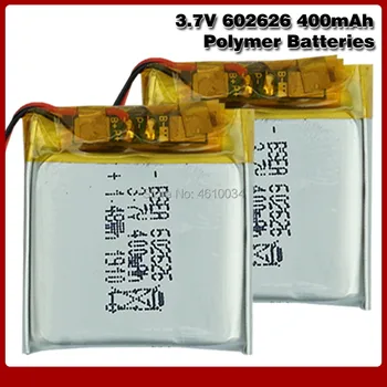 3.7V 400MAH 602626 PLIB polymer lithium ion / Li-ion battery for MP3 MP4 MP5 GPS SMART WATCH tablet pc battery
3.7V 400MAH 602626 PLIB polymer lithium ion / Li-ion battery for MP3 MP4 MP5 GPS SMART WATCH tablet pc battery