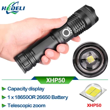 HS522 Powerful Flashlight led xhp50.2 usb charging Zoom xhp50 led torch hand 18650 or 26650 Battery Rechargeable hunting light
HS522 Powerful Flashlight led xhp50.2 usb charging Zoom xhp50 led torch hand 18650 or 26650 Battery Rechargeable hunting light