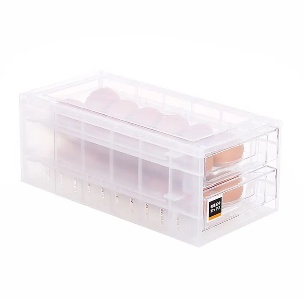 Transparent Egg Storage Box 24 Layers Layered Drawer-Type Fresh-Keeping Easy-To-Clean Egg Box
Transparent Egg Storage Box 24 Layers Layered Drawer-Type Fresh-Keeping Easy-To-Clean Egg Box