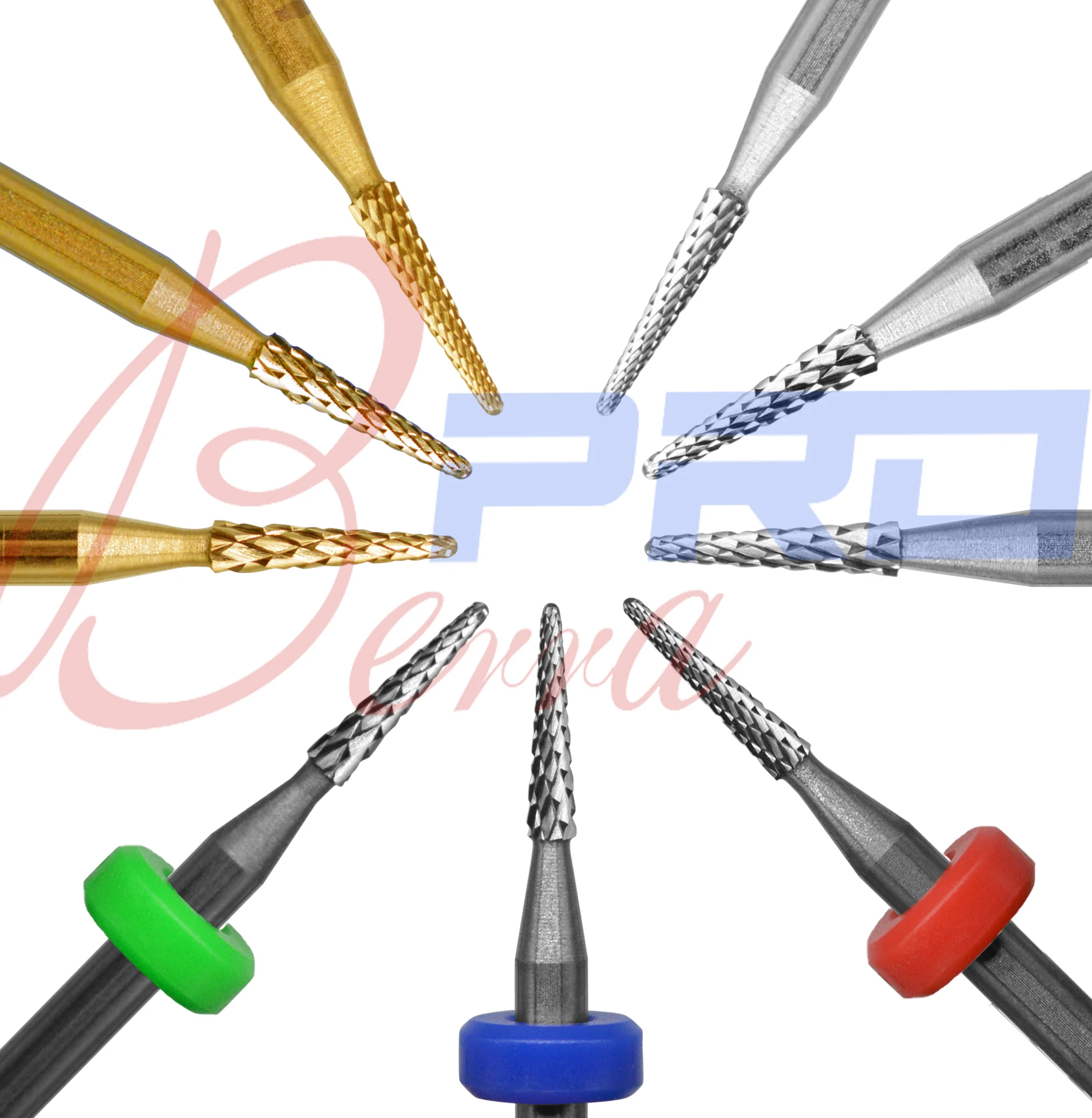 Proberra 2.3 Sharp Point Tungsten steel Carbide Gold Silver Cuticle Clean Manicure Milling Cutter nail edge
Proberra 2.3 Sharp Point Tungsten steel Carbide Gold Silver Cuticle Clean Manicure Milling Cutter nail edge