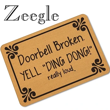 Zeegle Funny Printed Rubber Floor Mat Anti-slip Door Mat Welcome Doormat Entrance Mat Hallway Area Rug Front Door Mats
Zeegle Funny Printed Rubber Floor Mat Anti-slip Door Mat Welcome Doormat Entrance Mat Hallway Area Rug Front Door Mats