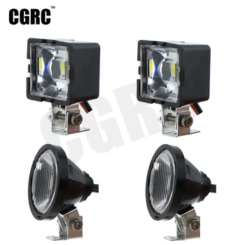 1 Pair RC Model LED Headlights Spotlights For 1/10 RC Crawler Off-road Traxxas TRX4 TRX6 SCX10 90046 RC4WD D90 TF2 RC Truck DIY
1 Pair RC Model LED Headlights Spotlights For 1/10 RC Crawler Off-road Traxxas TRX4 TRX6 SCX10 90046 RC4WD D90 TF2 RC Truck DIY