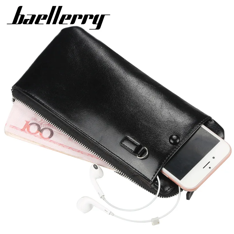 Classic Men Wallets Long for Phone Style Card Holder Male Purse Quality Zipper Large Capacity Big Leather Zipper Business Wallet
Classic Men Wallets Long for Phone Style Card Holder Male Purse Quality Zipper Large Capacity Big Leather Zipper Business Wallet