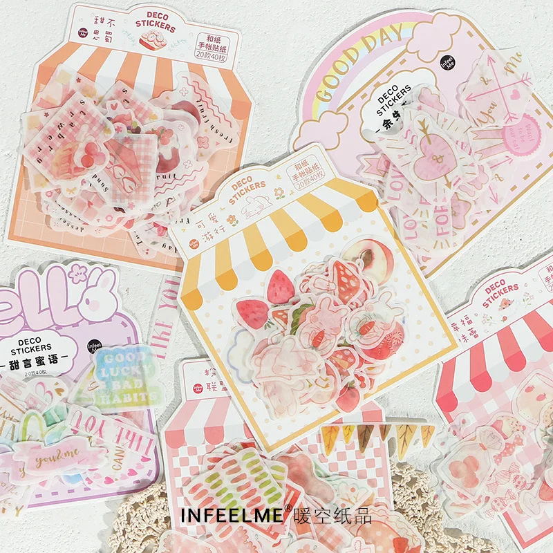 40 pcs/box Stickers Scrapbooking strawberry series fruit Kawaii Sticker Decoration Diary DIY Plant Sticky Paper Pink Stationery
40 pcs/box Stickers Scrapbooking strawberry series fruit Kawaii Sticker Decoration Diary DIY Plant Sticky Paper Pink Stationery