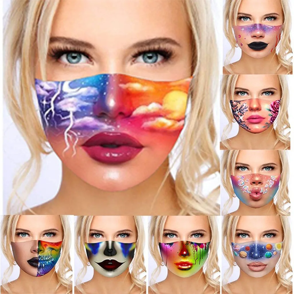 For Fashion Women Makeup Print Facial маска для лиа с пѬином Face Mask Washable Reusable Masque Outdoor Protection Mascarilla
For Fashion Women Makeup Print Facial маска для лиа с пѬином Face Mask Washable Reusable Masque Outdoor Protection Mascarilla