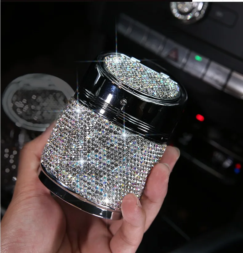 Car outlet Air ashtray with Light Crystal Diamond Rhinestones Led Car Ash Tray Storage Cup Holder Interior Accessories Car
Car outlet Air ashtray with Light Crystal Diamond Rhinestones Led Car Ash Tray Storage Cup Holder Interior Accessories Car