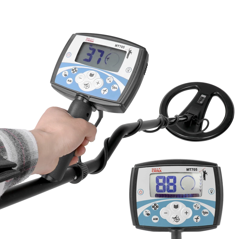 MT705 Portable High Sensitivity Underground Gold Metal Wire Detector Professional Pinpointing Tool with LCD Display for Search
MT705 Portable High Sensitivity Underground Gold Metal Wire Detector Professional Pinpointing Tool with LCD Display for Search