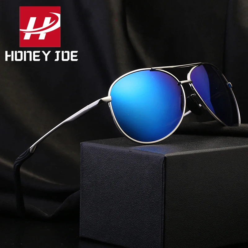 

Retro Vintage Polarized Aviation Sunglasses Men Women Classic Pilot Driving Fishing Sun Glasses Metal Frame Mirror Lens UV400