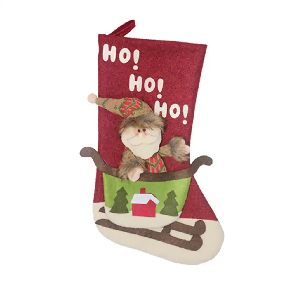 christmas stockings with santa snowman deer stockings for candy