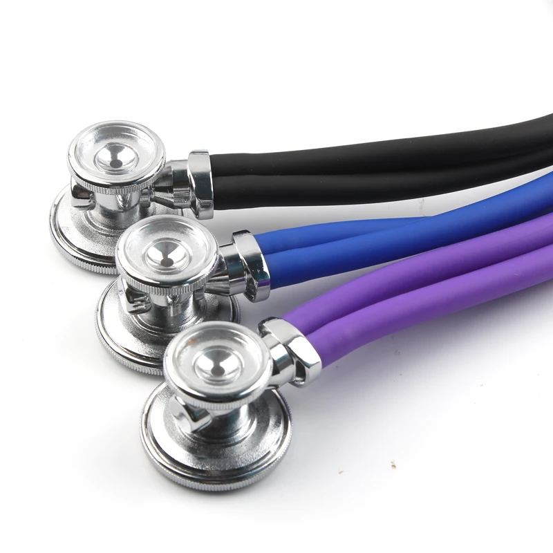 

Portable Colorful Multifunctional Medical Dual Head Type Stethoscope with Accessories Doctor Cardiology Cute Stethoscope