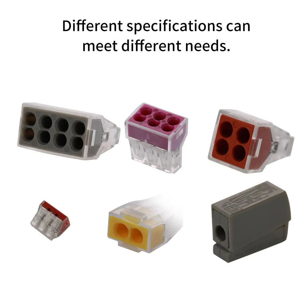 100pcs Kit in Plastic Box Hard Wire Connection Terminals Wire Crimp Butt Terminal PCT Connector Wire Connector Terminals
100pcs Kit in Plastic Box Hard Wire Connection Terminals Wire Crimp Butt Terminal PCT Connector Wire Connector Terminals